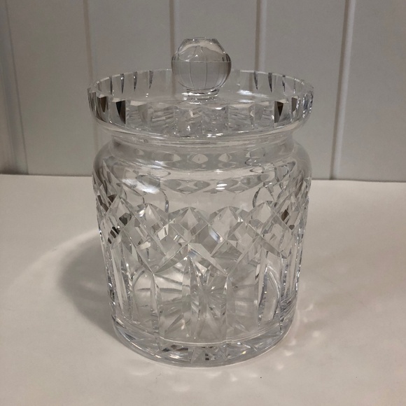 Waterford Crystal Lismore Biscuit Barrel - Picture 1 of 8